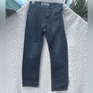 Levi's Boy’s Dark Blue Straight Jeans